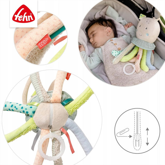FEHN plüss függő zenélő polip 24 cm