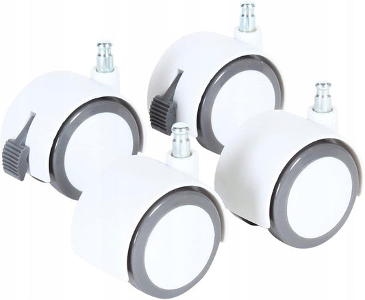 BABYBAY roulettes pivotantes avec frein pour lit bébé, 4 pièces