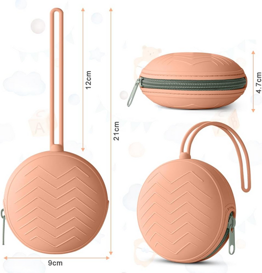 AOLSO univerzális szilikon cumitartó tok, 9 cm átmérő