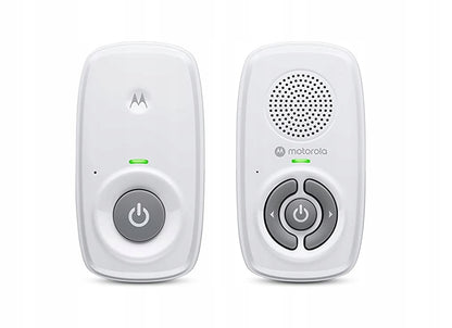 MOTOROLA MBP21 cyfrowa niania elektroniczna DECT, biała bezprzewodowa niania audio Motorola