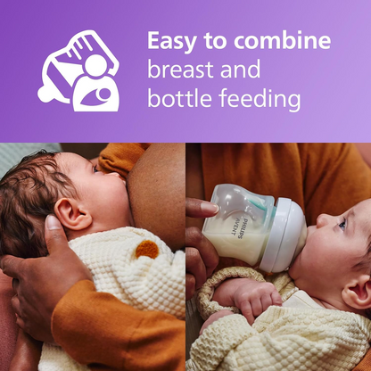 PHILIPS AVENT Natural RESPONSE AIRFREE VENT σετ μπιμπερό 260ml x2 + πιπίλα