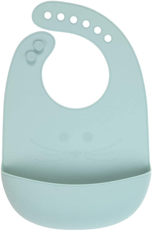 LASSIG bavaglino in silicone con tasca LITTLE CHUMS