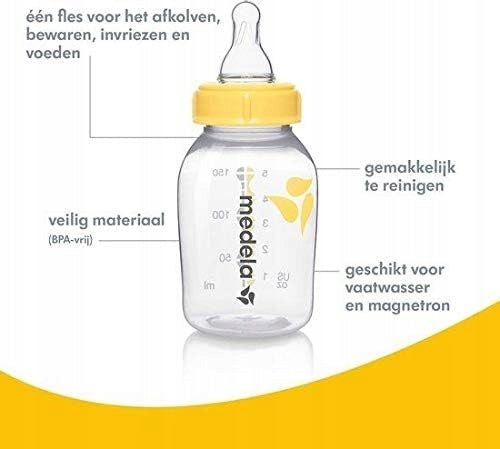 MEDELA fles 150 ml + SLOW FLOW-speen