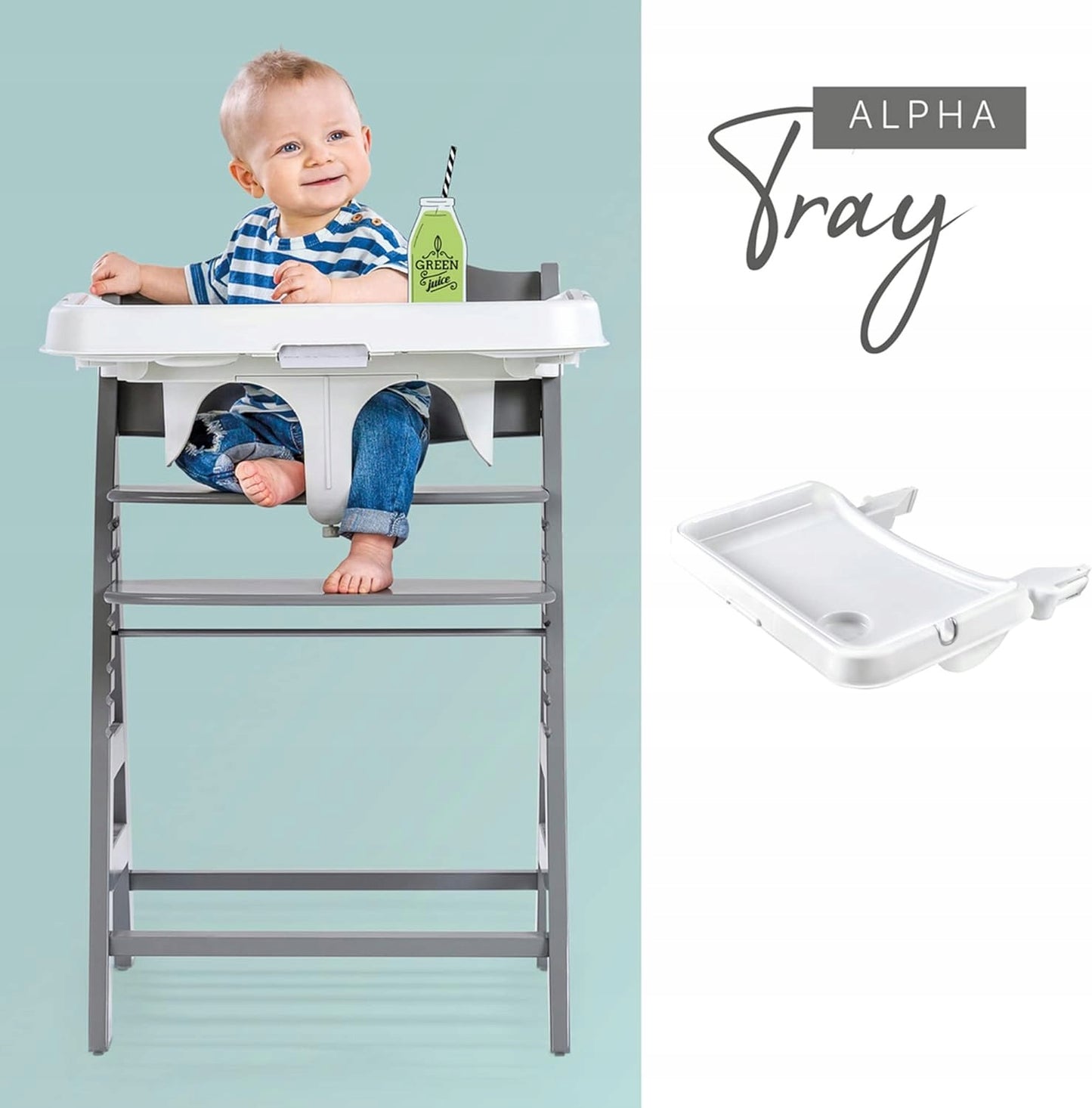 HAUCK Alpha+ Tray zestaw akcesoriów do krzesełka do karmienia