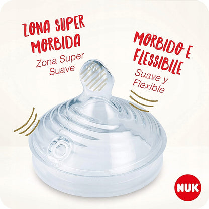 NUK σετ μπιμπερό και αξεσουάρ Perfect Start Nature Sense 0-18