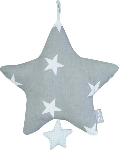ROBA Little Stars zawieszka z pozytywką do wózka i łóżeczka 27 x 27 cm