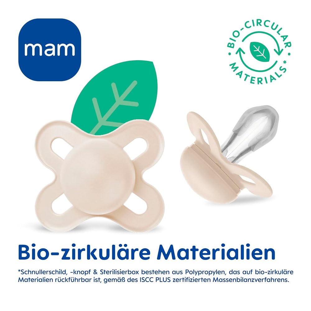 MAM Original Winter silicone pacifier 6-16m x4