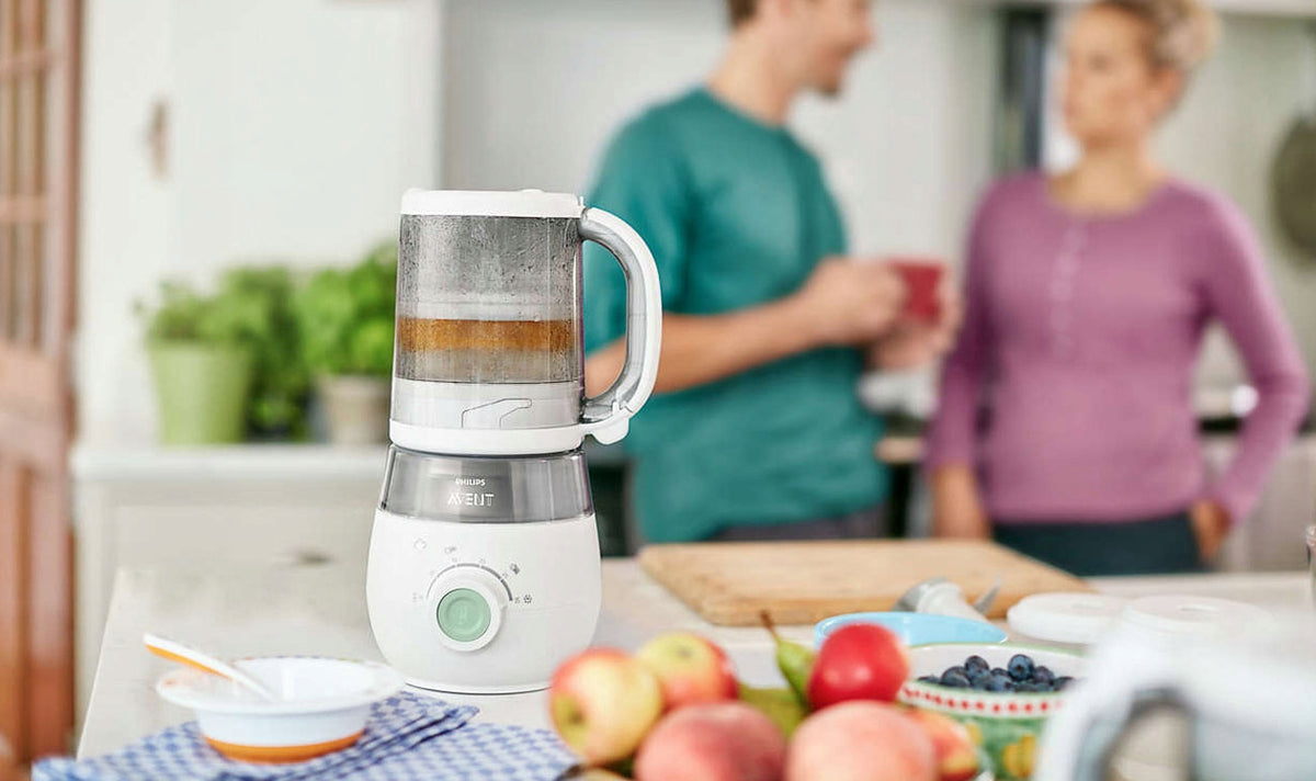 PHILIPS AVENT SCF885/01 4în1 aparat de gătit cu aburi, blender, încălzitor, dispozitiv de dezghețare 1000ml