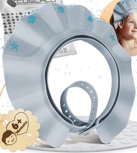CUSCHCO pare-baignoire en silicone pour enfants 35-60 cm
