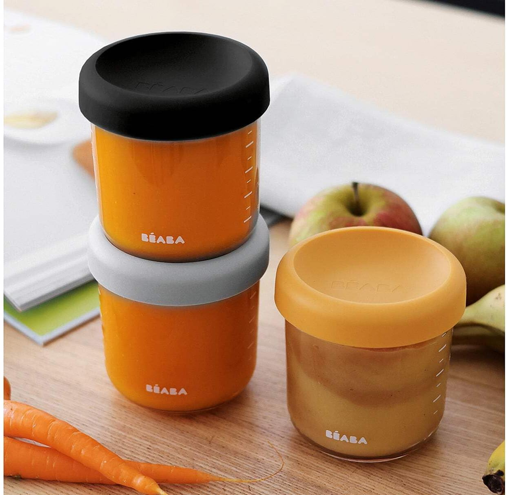 BEABA Γυάλινα δοχεία τροφίμων 6 x 250 ml