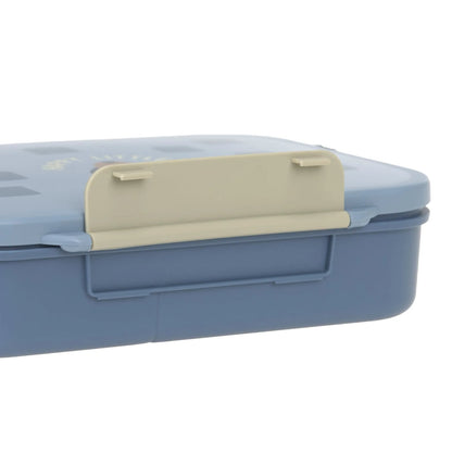 Lässig Pattern Party Bento lunch box, Blue Green