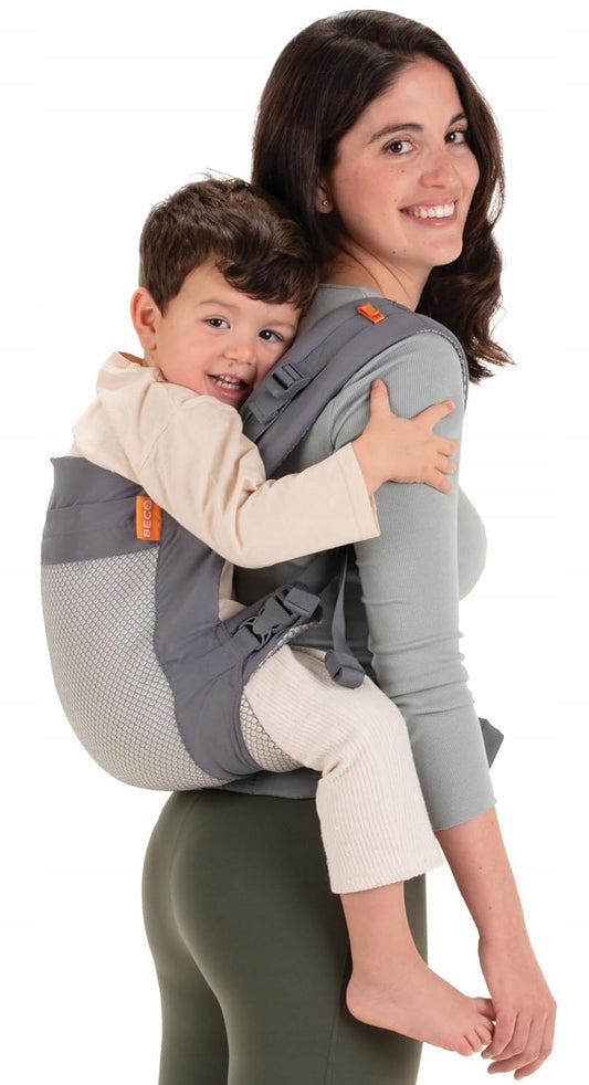 BECO TODDLER μάρσιπος με αγκράφες 9-27kg 3d mesh
