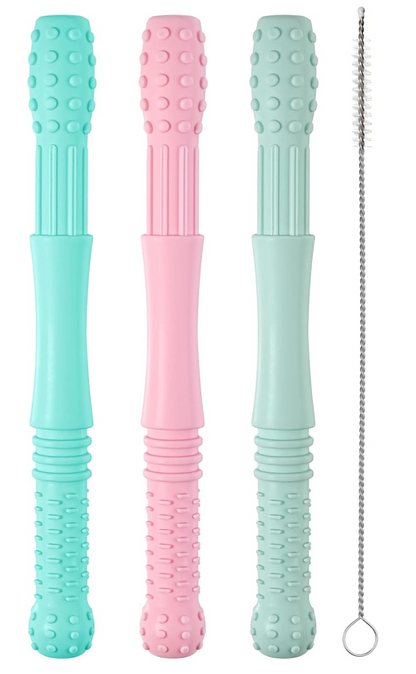 HOPTON teething tubes 3 pieces + brush