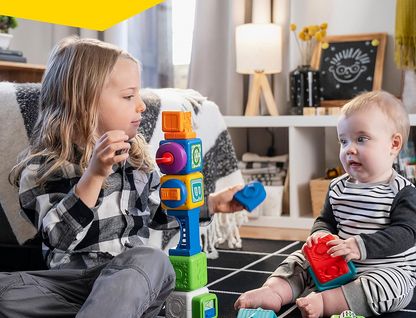 BABY EINSTEIN Connectables Bridge & Learn Μαγνητικά Τουβλάκια 15 τεμάχια