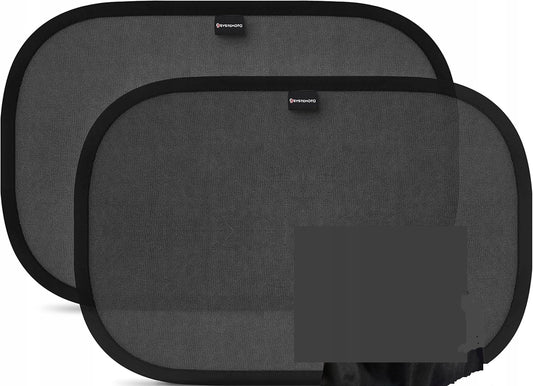 SYSTEMOTO pare-soleil pour vitre de voiture UV 50+ lot de 2