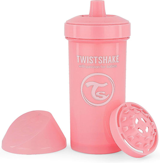 TWISTSHAKE Kid Cup lekvrije beker met tuit en blender 360 ml 12 m+