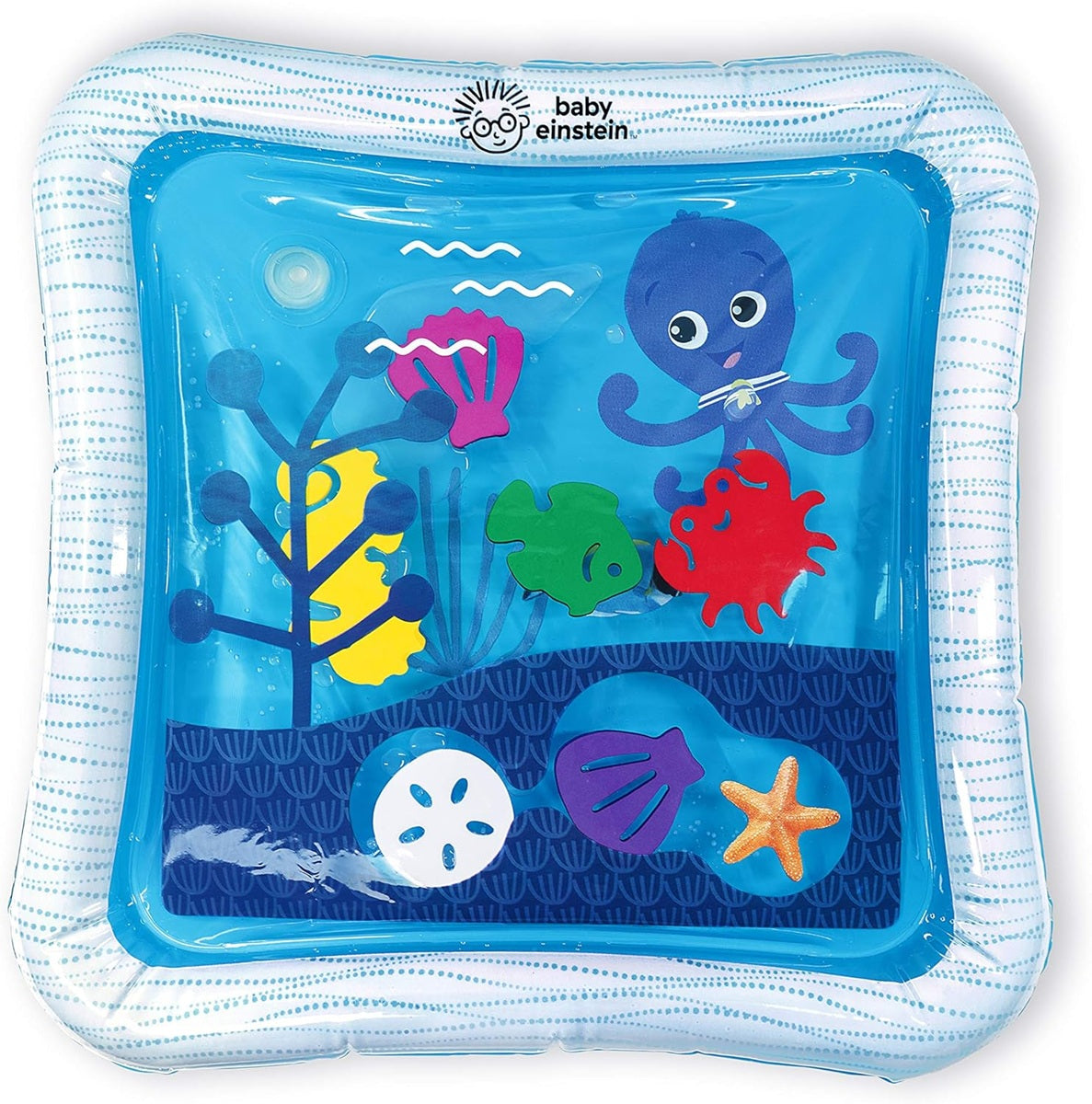 BABY EINSTEIN covoraș acvatic pentru joaca pe burtică, 56 x 56 cm, OCEAN