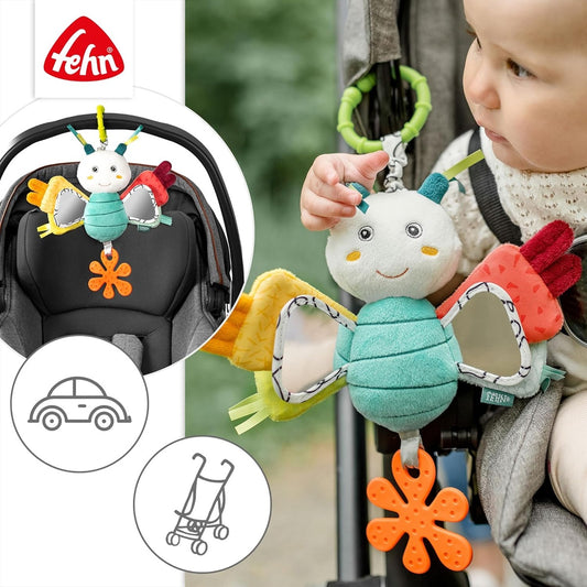 FEHN pandantiv cu vibrații pentru cărucior pătuț scaun auto FLUTURE 23 cm