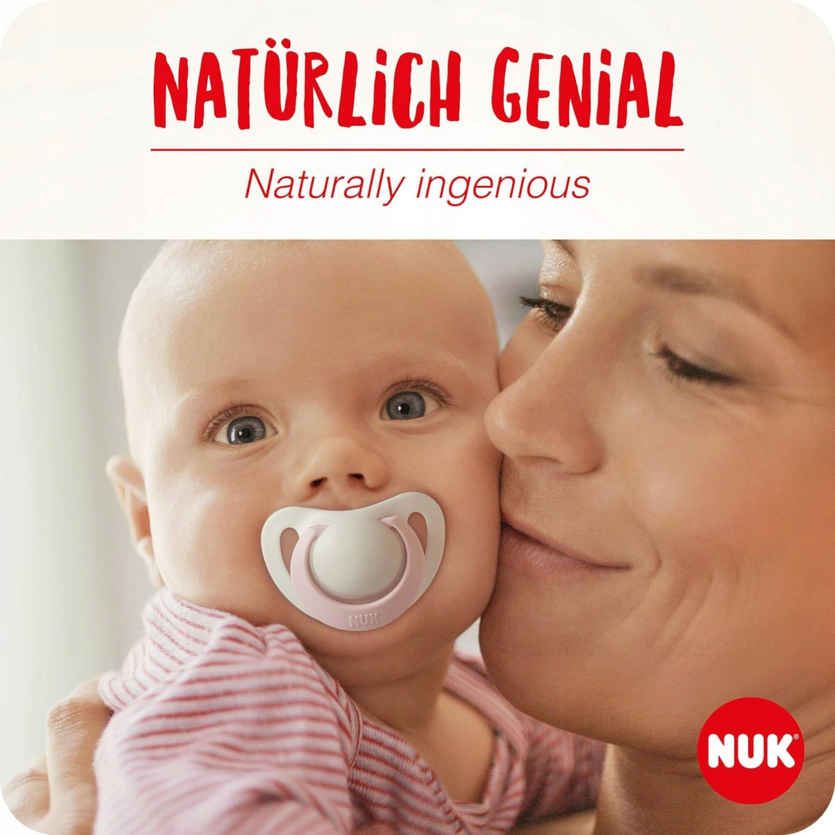 NUK Genius Color πιπίλα x2 18 μηνών+