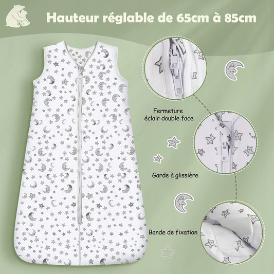 LICTIN letní spací pytel 0,5TOG 65-85cm x2