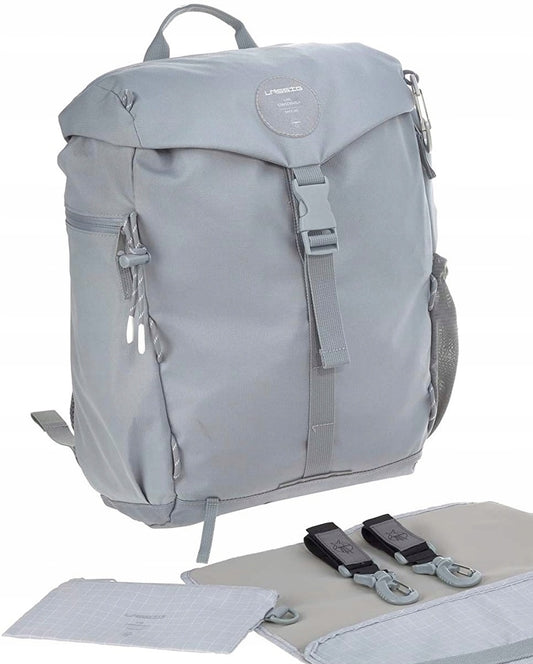 LÄSSIG táska hátizsák kiegészítőkhöz OUTDOOR szürke