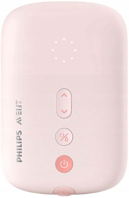PHILIPS AVENT SCF397/11 podwójny LAKTATOR elektr.. różowy, elektryczny laktator z przyciskami sterowania