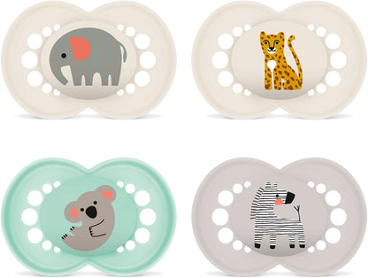 MAM Original silicone pacifier, 4-pack, 16m+