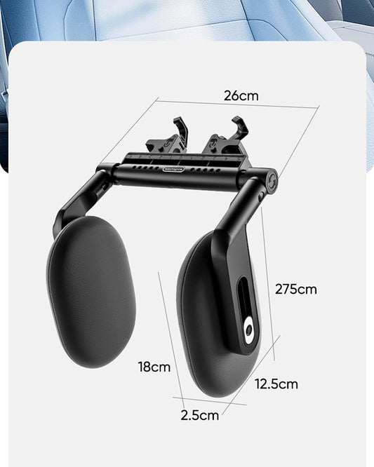 RUNSNAIL poggiatesta auto 7-18 cm regolazione 180° O