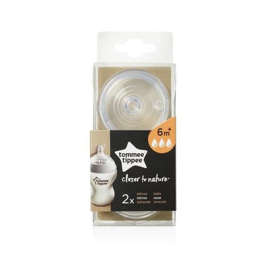TOMMEE TIPPEE πιπίλες 6μ+ x2 γρήγορη ροή