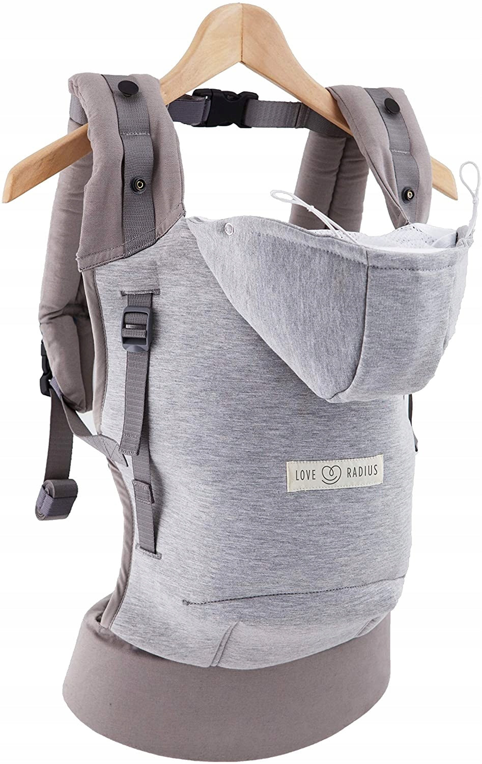 LOVE RADIUS ergonomický nosič s kapucňou HOODIE CARRIER