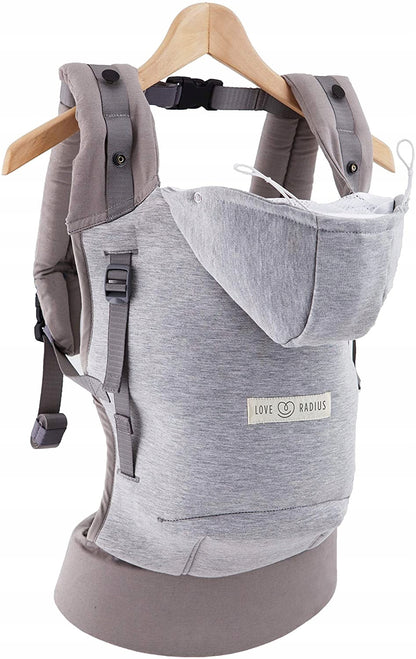 LOVE RADIUS ergonomický nosič s kapucňou HOODIE CARRIER