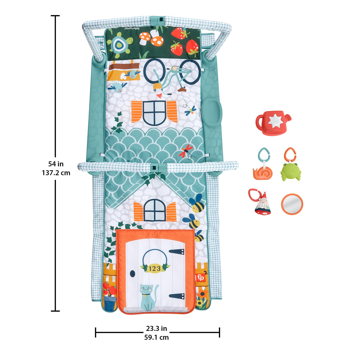FISHER-PRICE Παιχνιδόχαλο 3 σε 1 Εκπαιδευτικό Σπιτάκι του Εξερευνητή