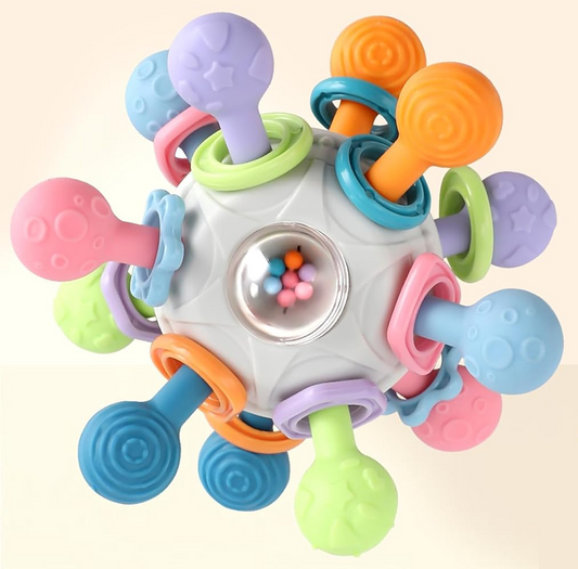 MIUZIFUN Bola Mordedor sensorial de 10,5 cm