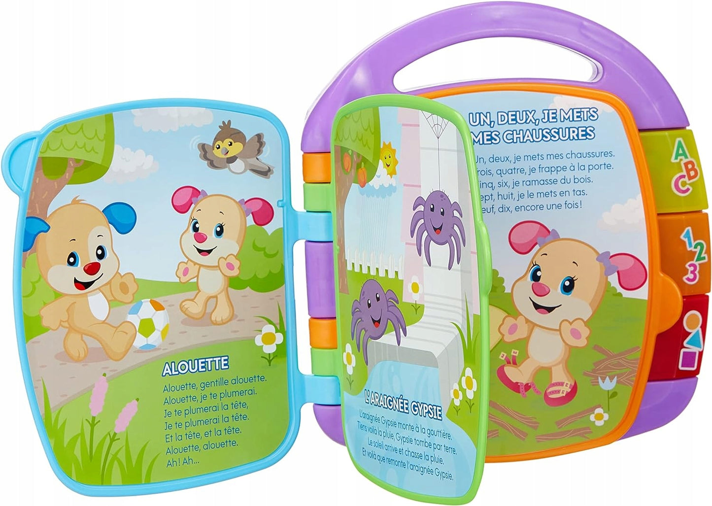 FISHER-PRICE CDH49 elektroniczna książeczka edukacyjna JĘZYK WŁOSKI