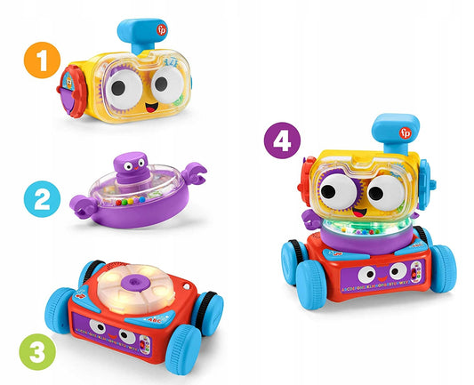 FISHER-PRICE robot interattivo LINUS lingua francese
