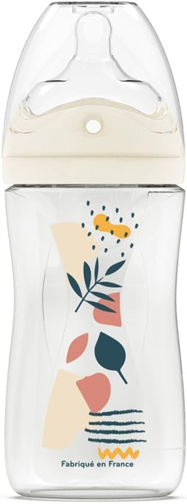 DODIE μπιμπερό 270 ml θηλή 2 μεσαία ροή 3 m+