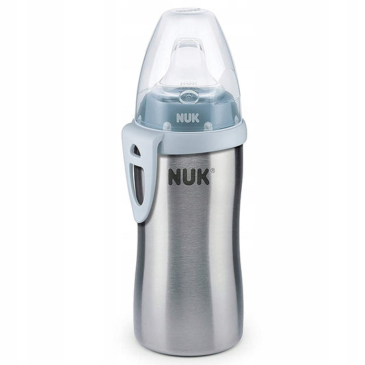 NUK Active Cup STICLĂ DIN OȚEL INOXIDABIL 215 ml
