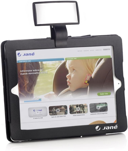 JANE 2w1 lusterko samochodowe do obserwacji dziecka i etui  na tablet 20x26