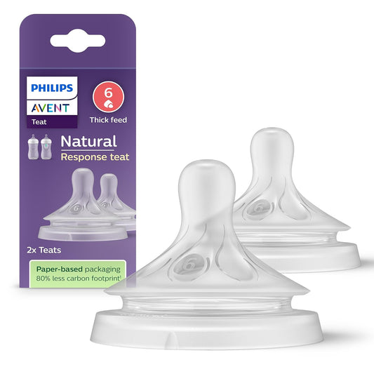 Philips Avent Natural Response θηλή μπιμπερό ροής 6