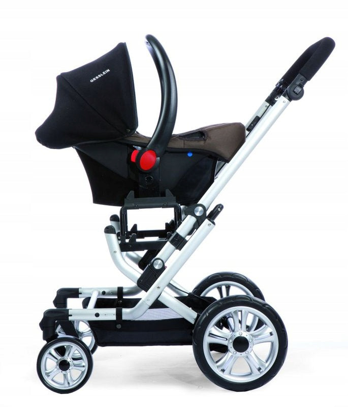 GESSLEIN adapter 60252 fotelik BabyGo wózek Gesslein seria C oraz F "O do gondoli i fotelika, czarny