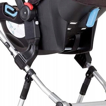 MOUNTAIN BUGGYadapters for pushchair and car seatcolour blackmaterial plasticNewly sold conditionVisually the
