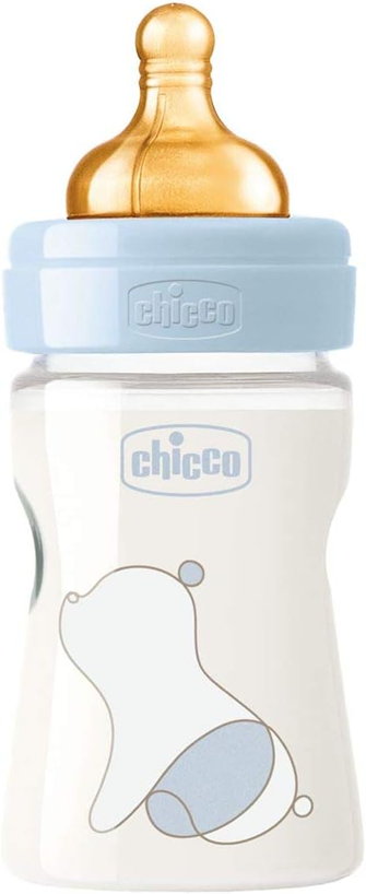 CHICCO Original Touch μπιμπερό 150 ml λάτεξ θηλή αργή ροή 0+