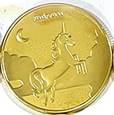 BRADOC Νεράιδα των Δοντιών νόμισμα 4 cm ΜΟΝΟΚΕΡΟΣ