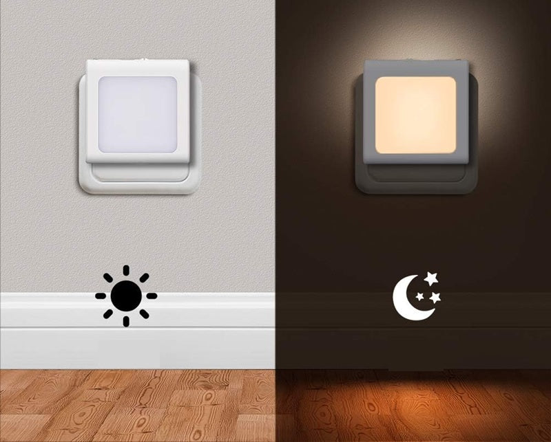 EMOTIONLITE LED plug-in night light 7x7 cm, 2 pieces