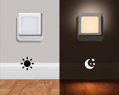 EMOTIONLITE LED plug-in night light 7x7 cm, 2 pieces