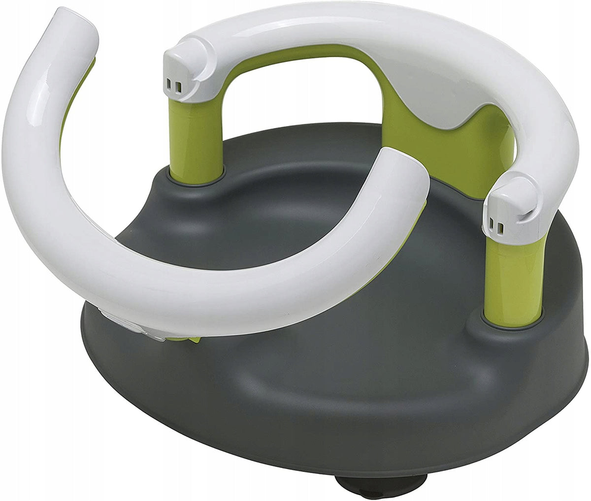 ROTHO Babydesign krzesełko do kąpieli 13kg, biało-zielono-szary fotelik kąpielowy dla dziecka 7-16 m