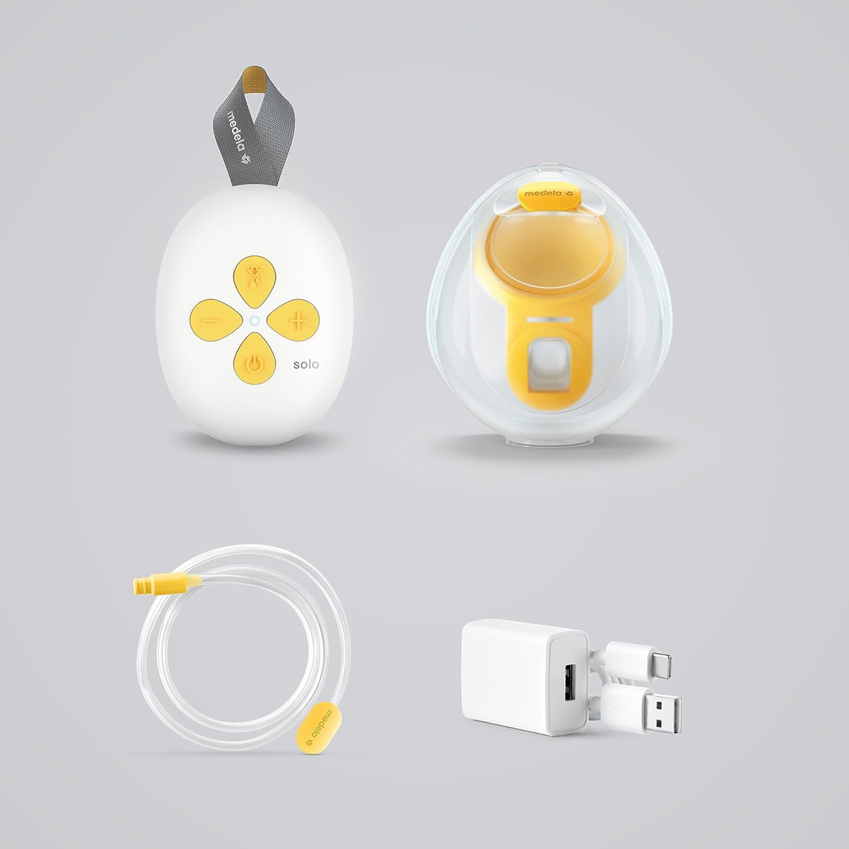 MEDELA SOLO HANDS-FREE pompă de sân electrică, bifazică, USB