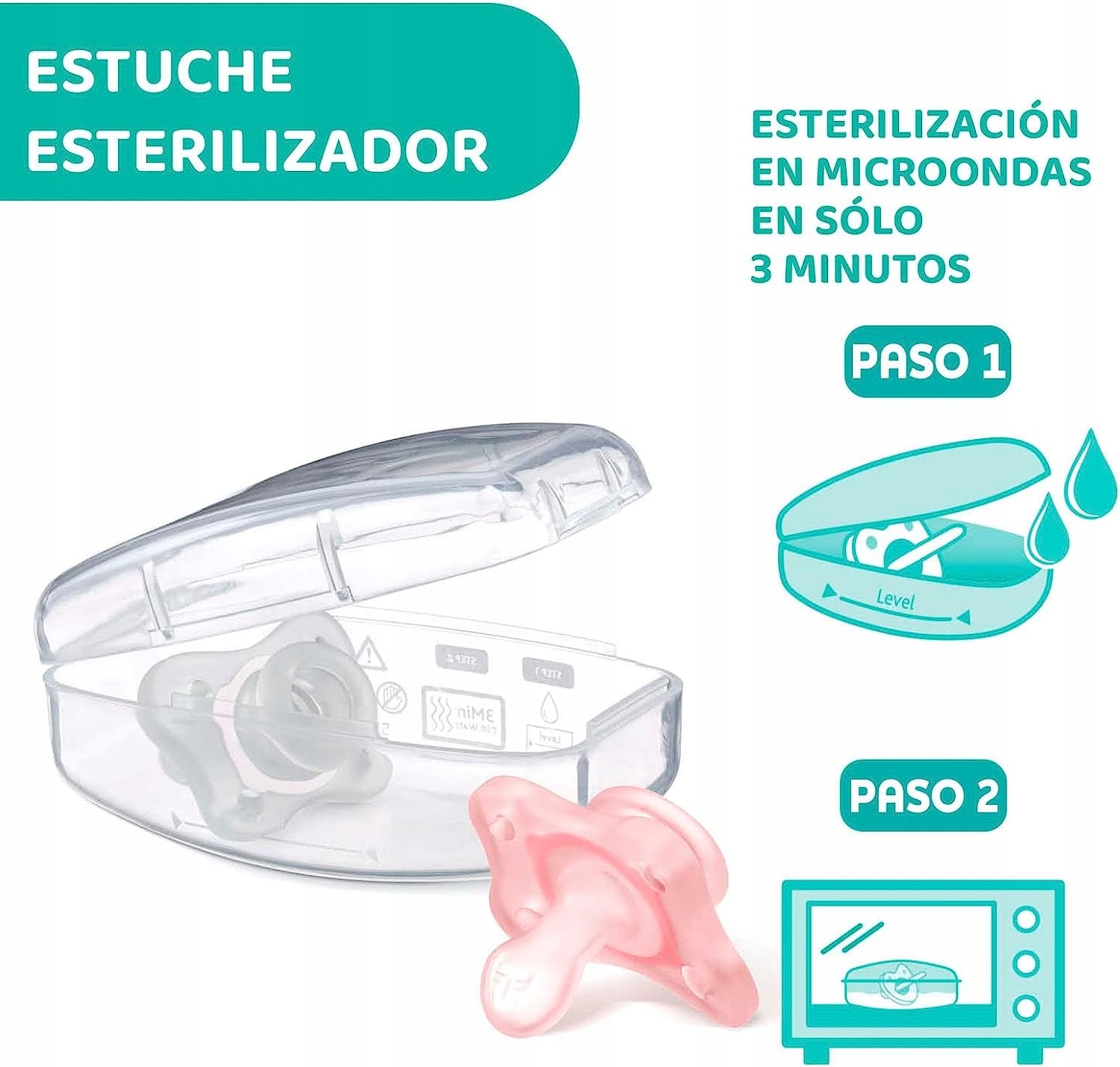CHICCO PhysioForma smoczek x2 0-2m MINI SOFT