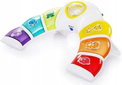 BABY EINSTEIN φωτεινό πάνελ με κουδουνίστρα, μελωδίες και λέξεις σε 3 γλώσσες