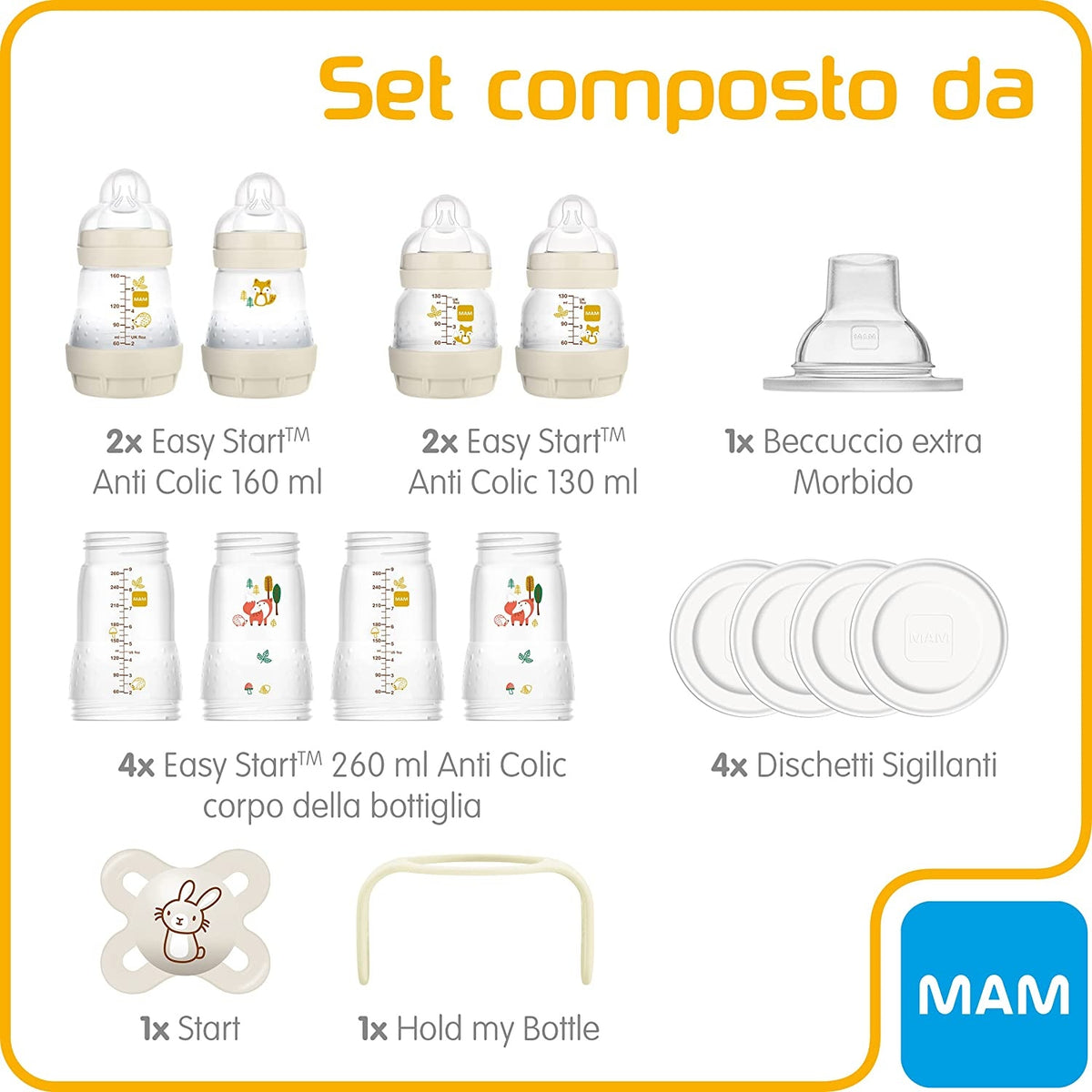 ΈΧΩ το αρχικό σετ Easy Start Anti-Colic XXL 11 τεμαχίων